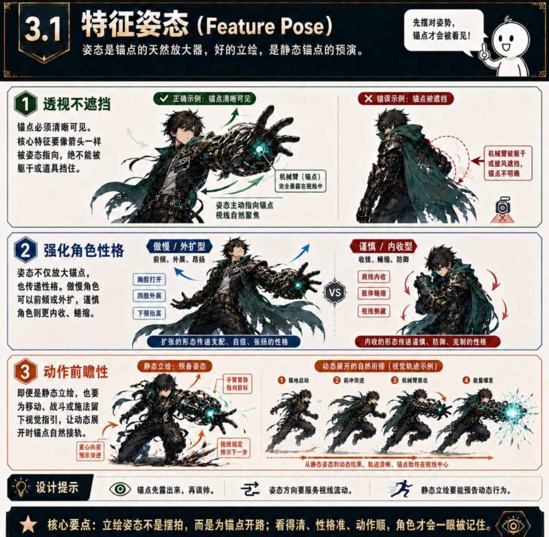 有戏日常角色动作性格观察